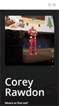 Mobile Screenshot of coreyrawdon.com
